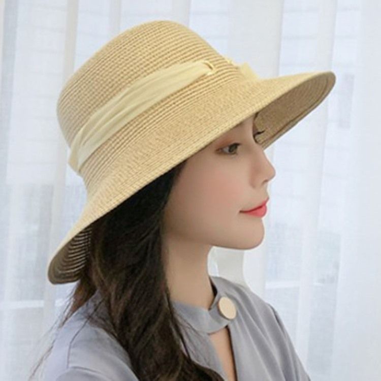 Chiffon Casual Stråhatt
