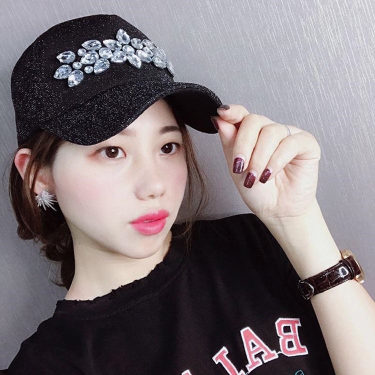 Diamantert Baseballcaps