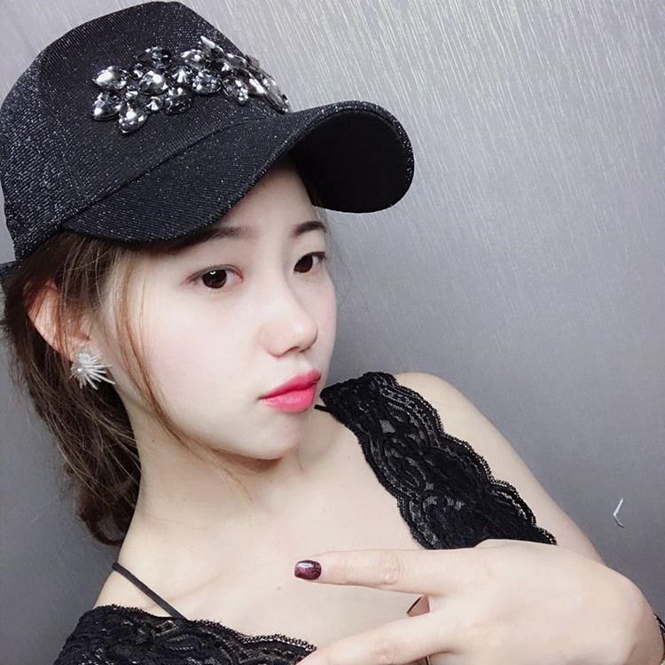 Diamantert Baseballcaps