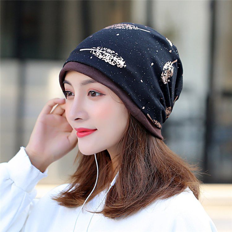 Print Skullies & Beanies Vinter Uformelle Damehatter