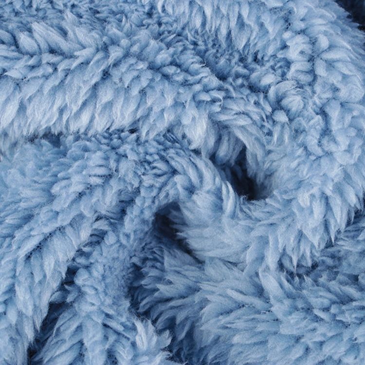 Langermet Glidelås Fleece Vinterjakke I Mellomlang Lengde