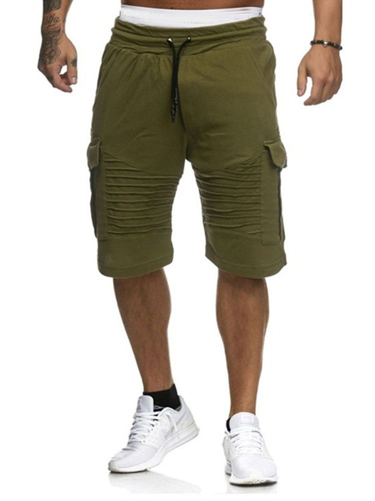 Løst Harem Vanlig Lav Midje Uformelle Shorts For Menn