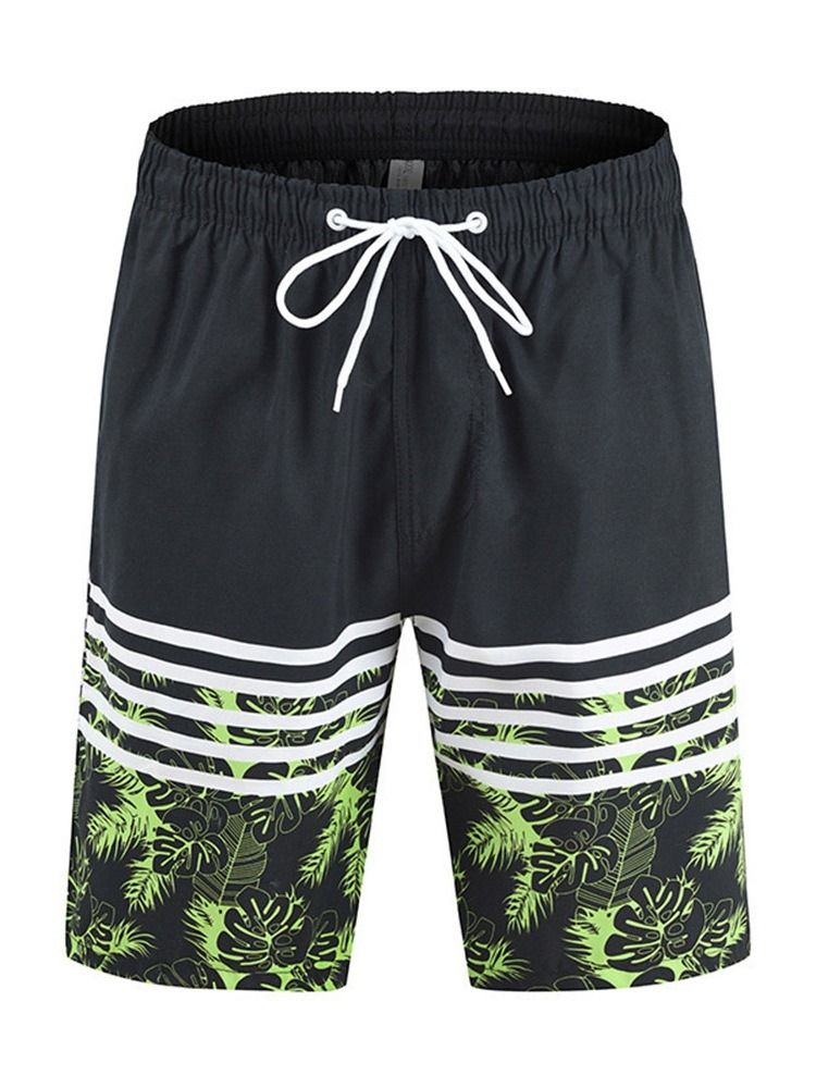 Plant Snøring Mellom Midje Menns Fritidsshorts