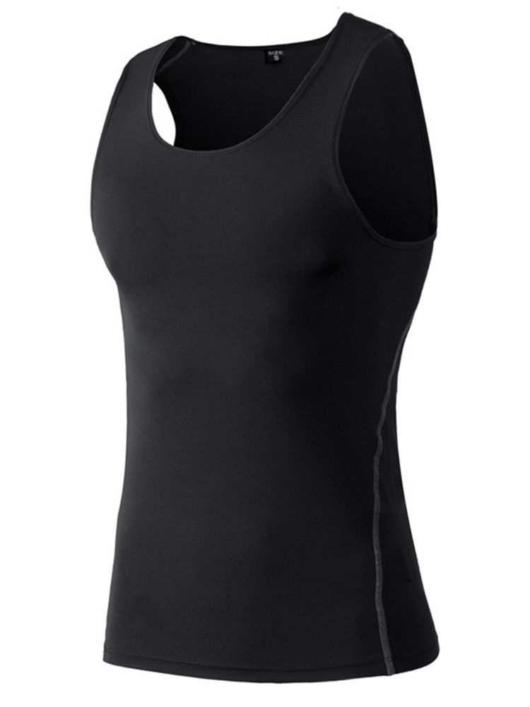 Quick Dry Ermeløs Genser For Menn Sports Tank-Topp