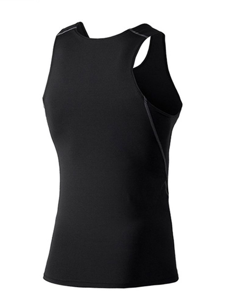 Quick Dry Ermeløs Genser For Menn Sports Tank-Topp