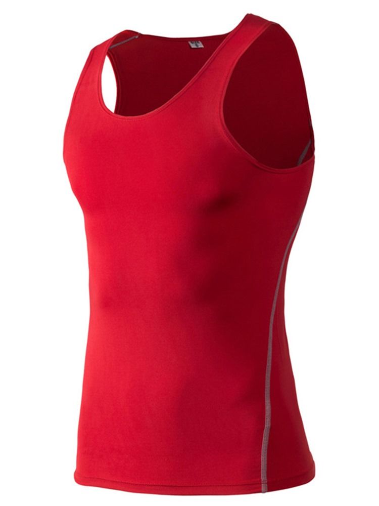 Quick Dry Ermeløs Genser For Menn Sports Tank-Topp