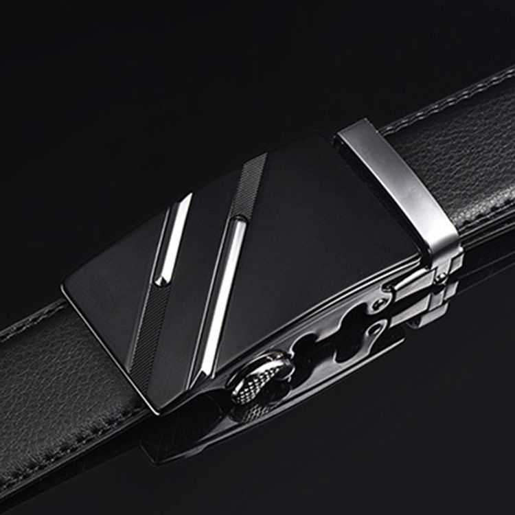 Lær Casual Alloy Belte