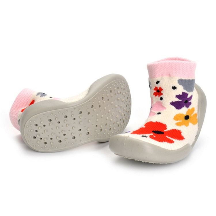 Blomstrete Slip-On Småbarnssko