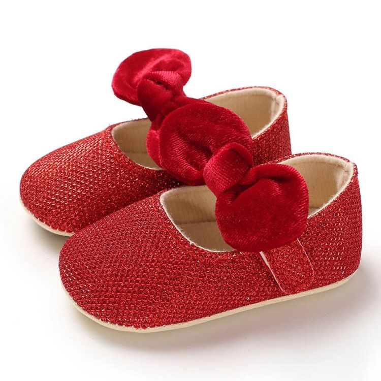 Bowknot Småbarnssko I Bomull