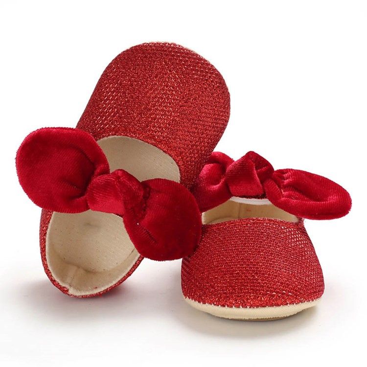 Bowknot Småbarnssko I Bomull