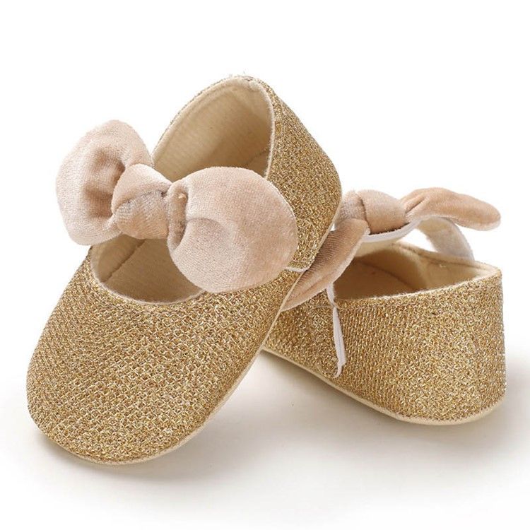 Bowknot Småbarnssko I Bomull