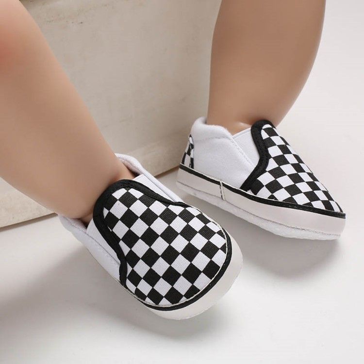 Rutete Slip-On Småbarnssko