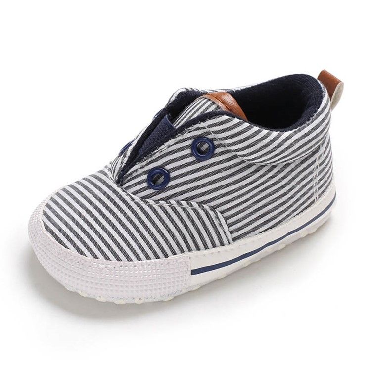 Stripe Slip-On Baby Småbarnssko