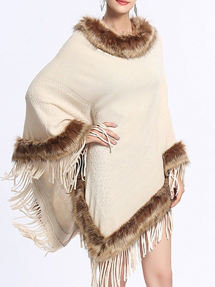 Pullover Patchwork Pelsdusk Cape