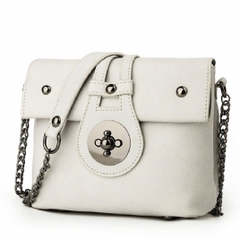 Erircdress Candy Color Latch Mini Crossbody Bag