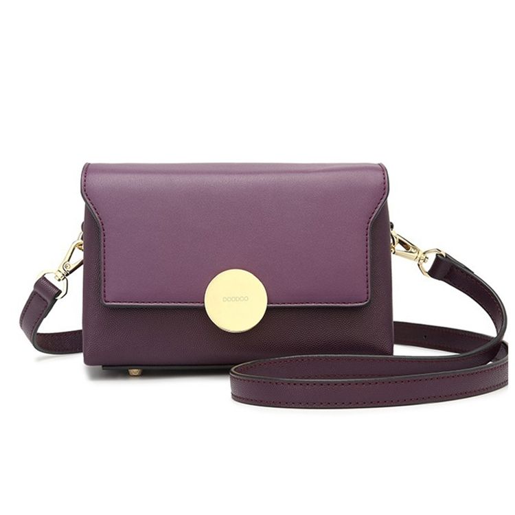 Koreansk Stil Låsdekorasjon Crossbody Bag