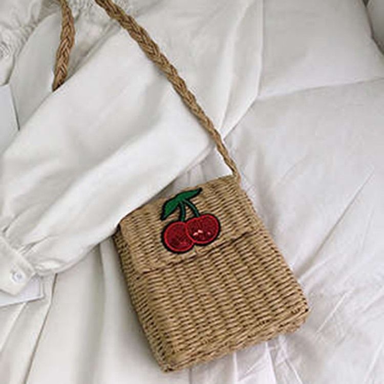 Tegneserie Paljetter Gress Crossbody-Vesker