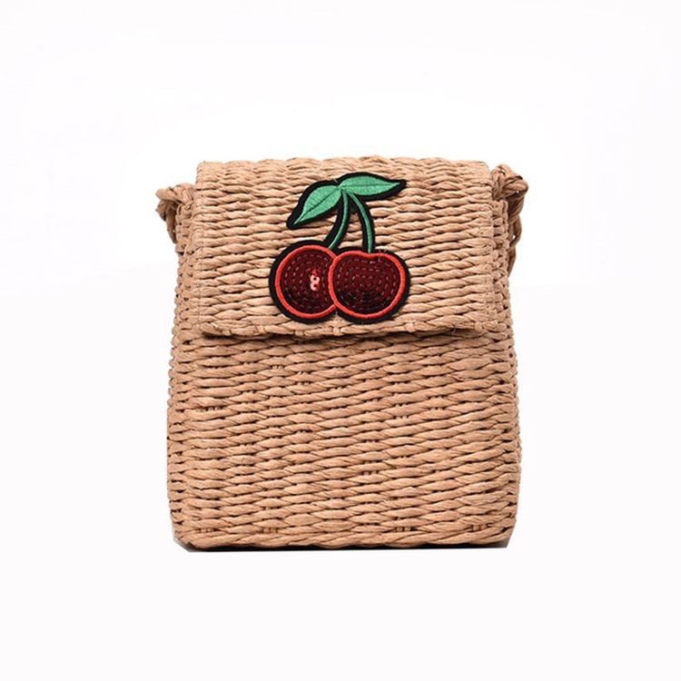 Tegneserie Paljetter Gress Crossbody-Vesker