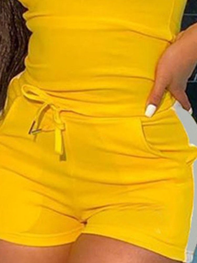 Mote Blonder-Shorts Genser I To Deler