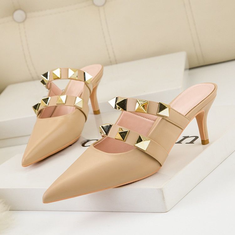 Stiletthælnagle Flip Flop Høsttøfler
