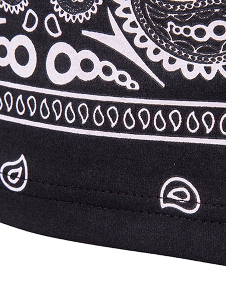 Afrikansk Mote Dashiki T-Skjorte For Menn Med Rund Hals