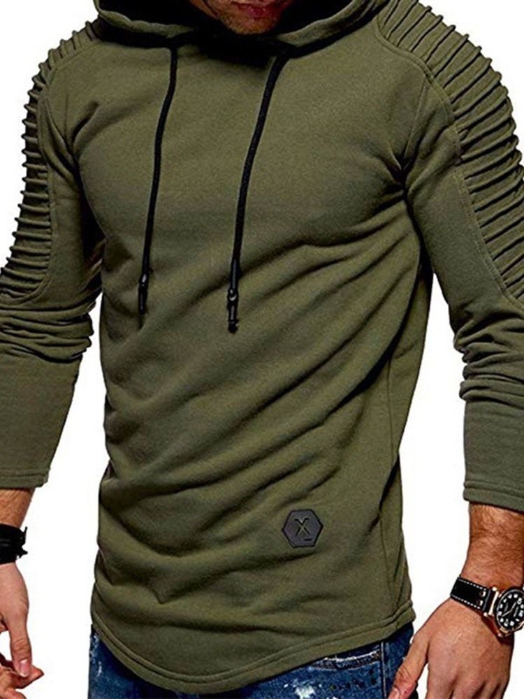 Pullover Plisserte Hettegensere