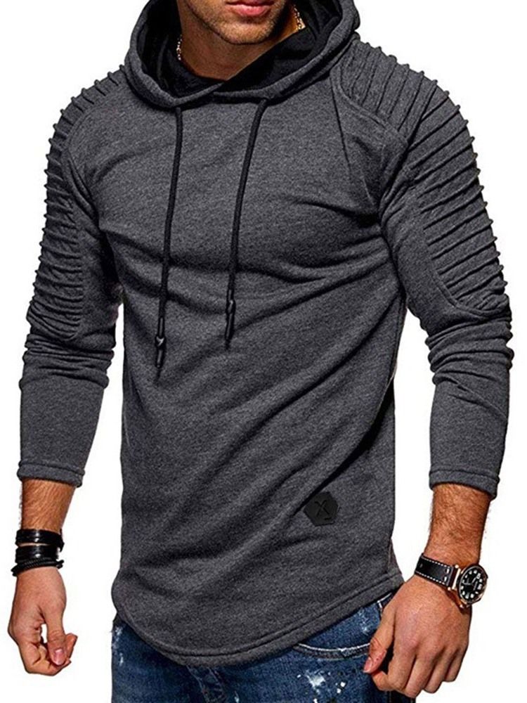 Pullover Plisserte Hettegensere