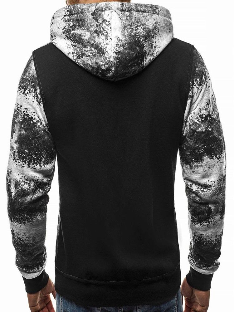 Pullover Pocket Color Block Pullover Hettegensere
