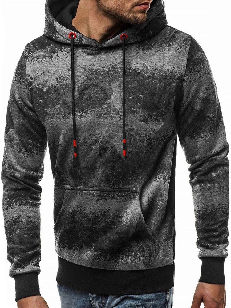 Pullover Pocket Color Block Pullover Hettegensere