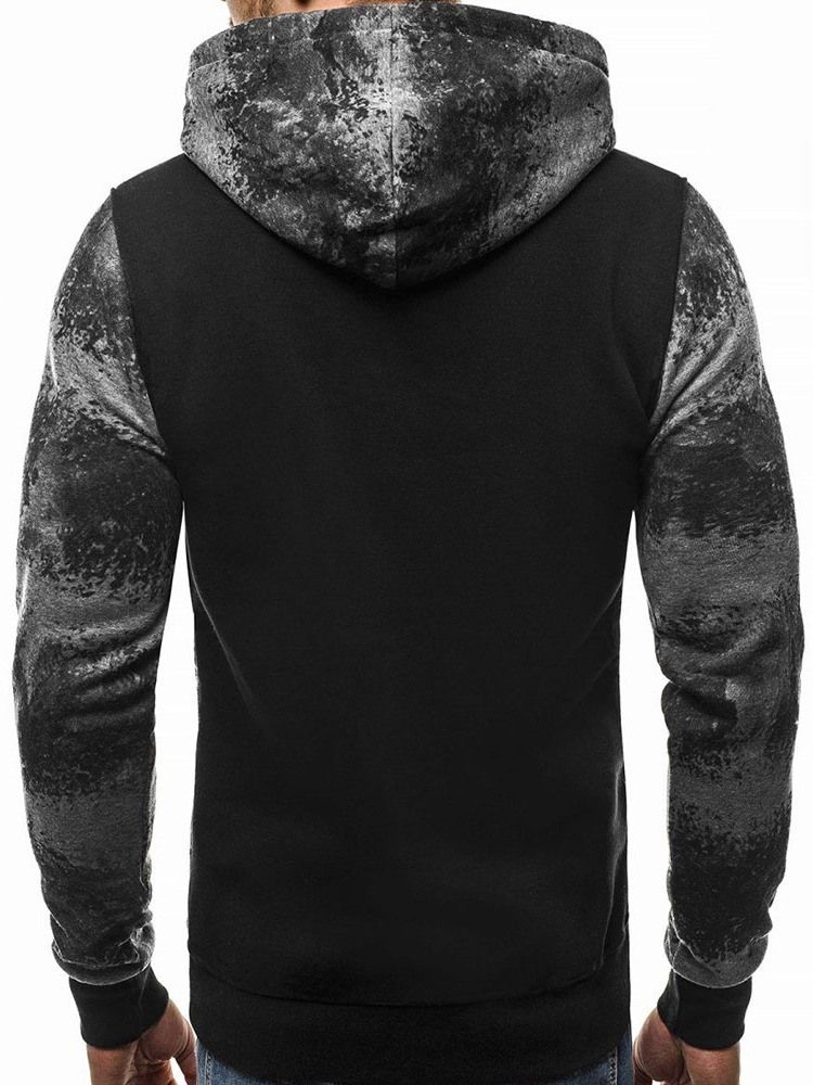 Pullover Pocket Color Block Pullover Hettegensere