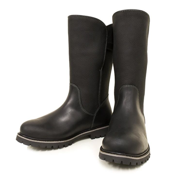 Vanlige Slip-On-Støvler Med Rund Tåspenne