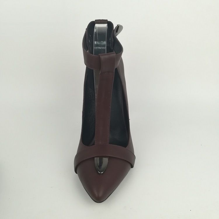 Sexy T Strap Point Toe Stiletto Pumps