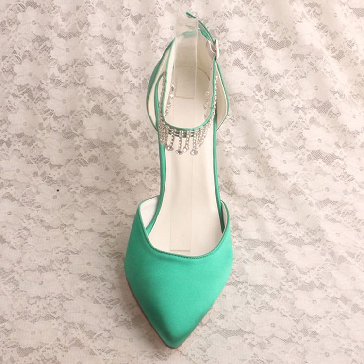 Spenn Stiletthæl Spiss Tå Høy Hæl (5-8 Cm) Tynne Sko