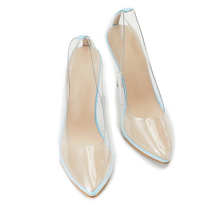 Tynne Sko Med Stiletthæl Med Spiss Tå For Kvinner Med Ultrahøy Hæl (≥8 Cm)