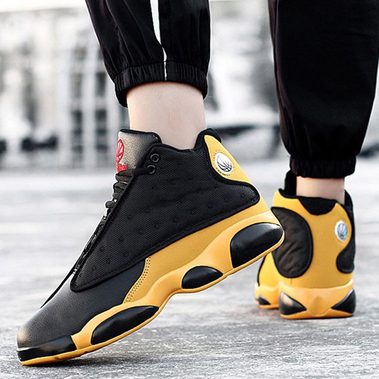 Lace-Up High-Cut Øvre Sneakers Med Snøre