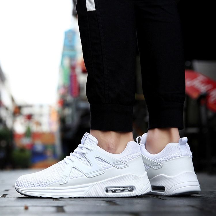 Mesh Patchwork Low-Cut Idrettssko For Menn