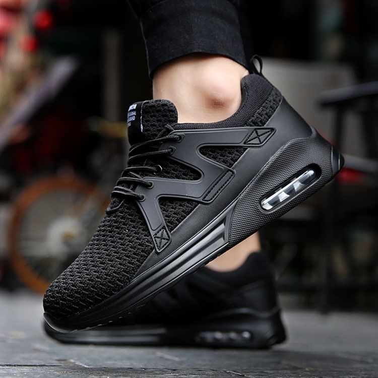 Mesh Patchwork Low-Cut Idrettssko For Menn