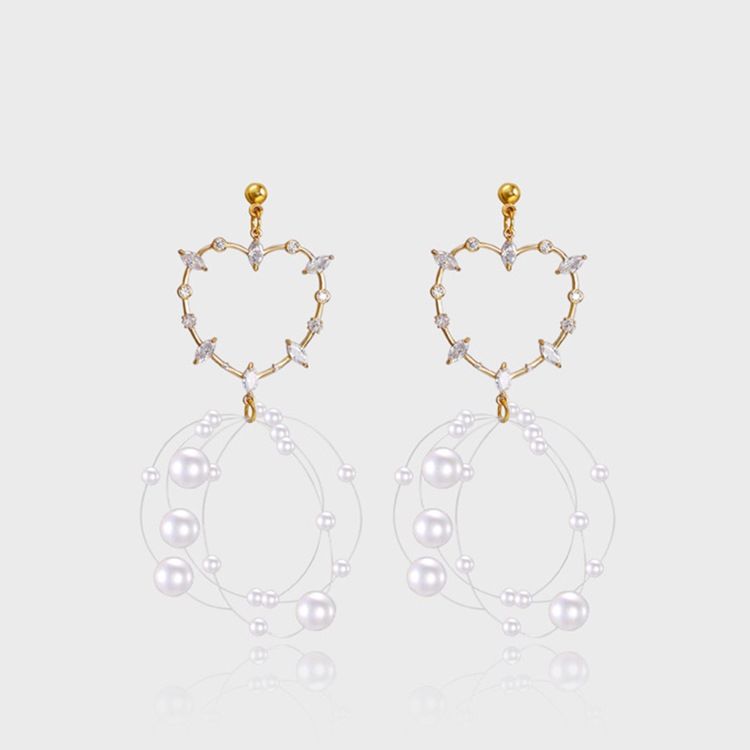 Koreansk Diamante Holiday Romantiske Øredobber