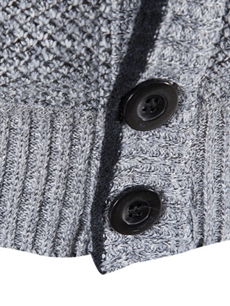 Lomme Standard V-Hals Single-Breasted Slim Genser