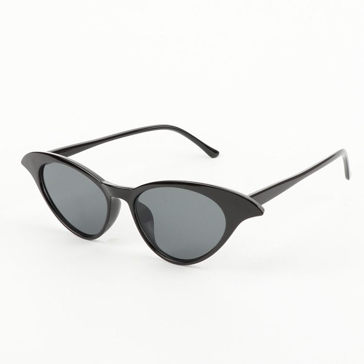 2018 Fashion Top Cat Eye Damefarge Luksus Flat Solbriller Uv400