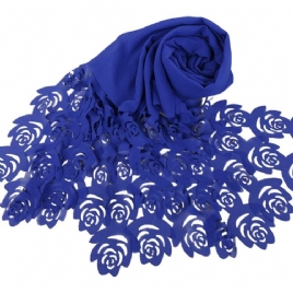 Bestselger Ren Farge Chiffon Kvinners Skjerf