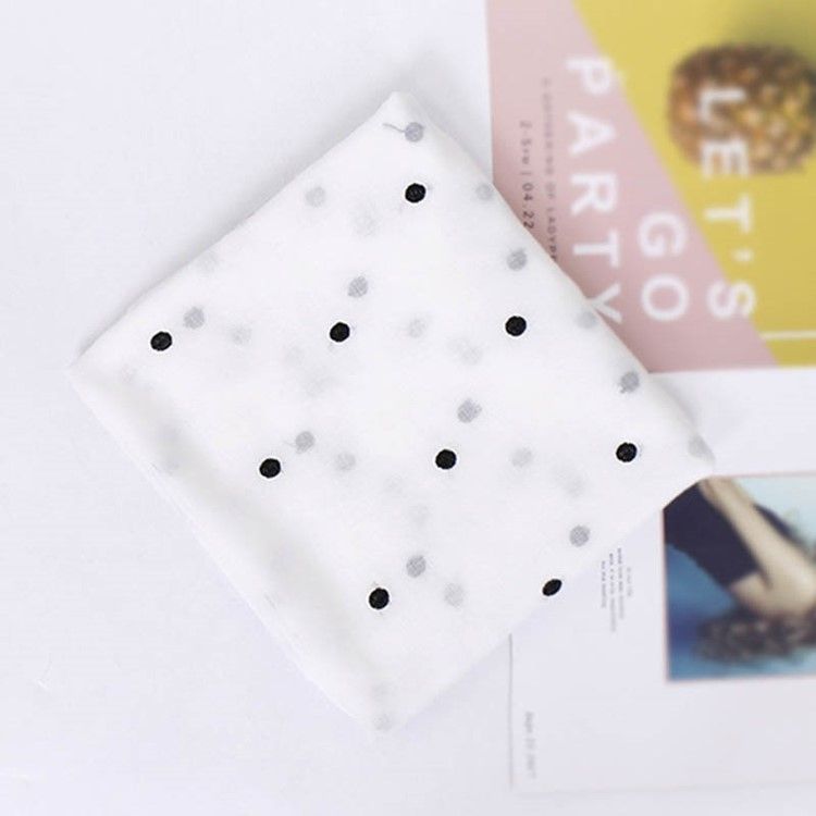 Polka Dots Skjerf I Bomull