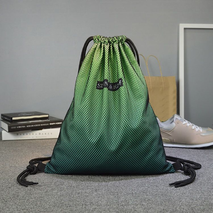 Gradient Fargeutskrifter Nylon Ryggsekk