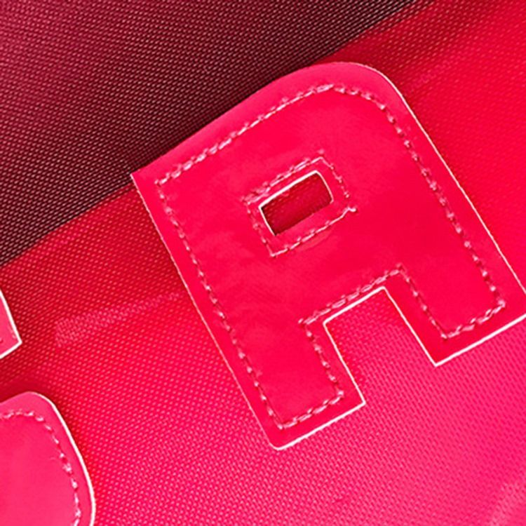 Bokstav Abs Plast Applique Firkantede Tøyvesker
