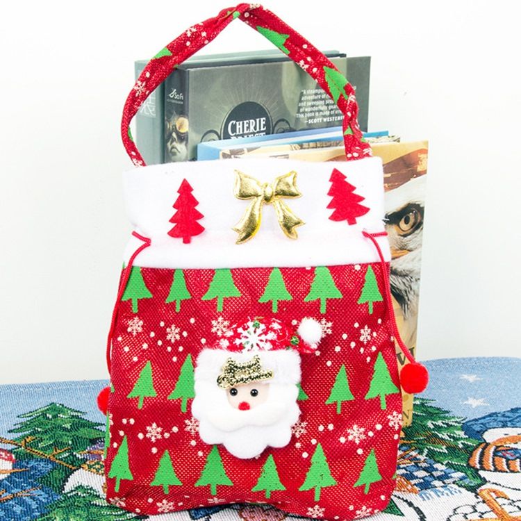 Christmas Cartoon Fat-Shaped Tote Bags Godteposer