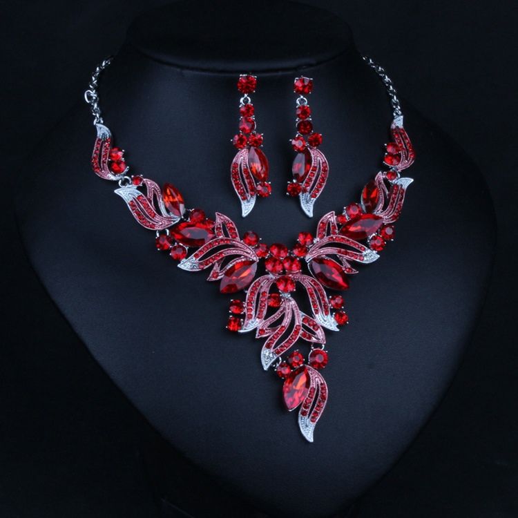Diamante Romantiske Jubileumssmykkesett