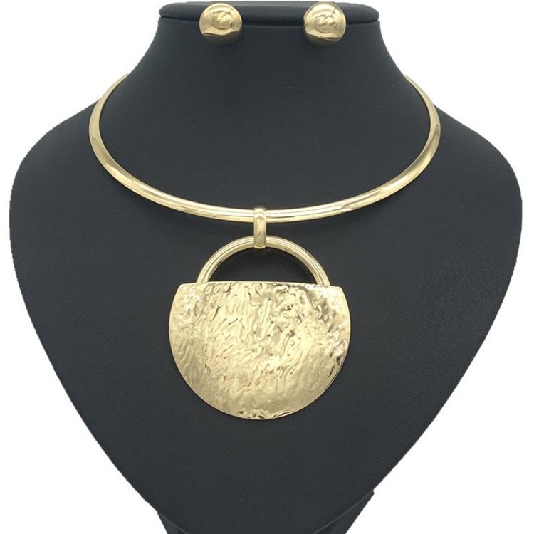 Golden Nigeria Style Smykkesett