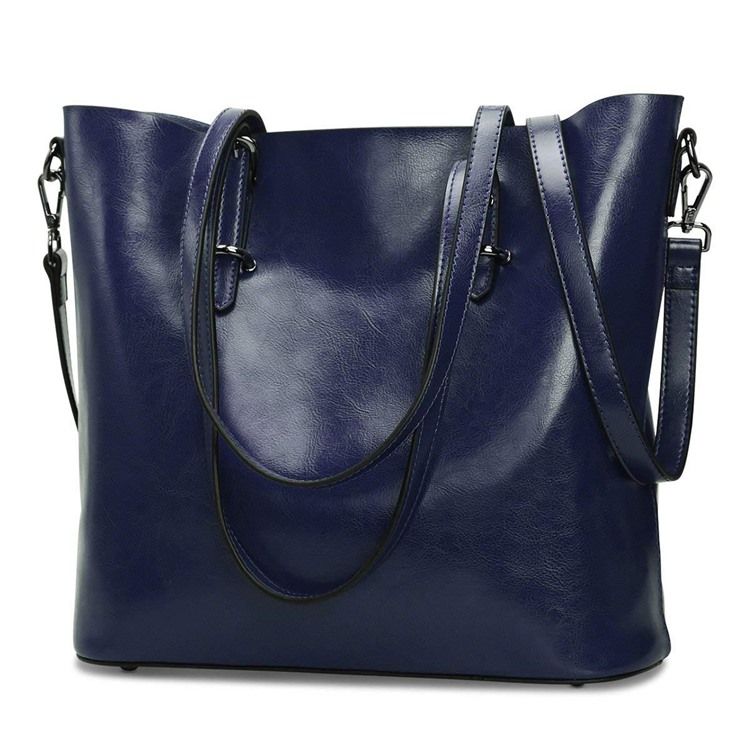 Retro Casual Pu Myk Skulderveske