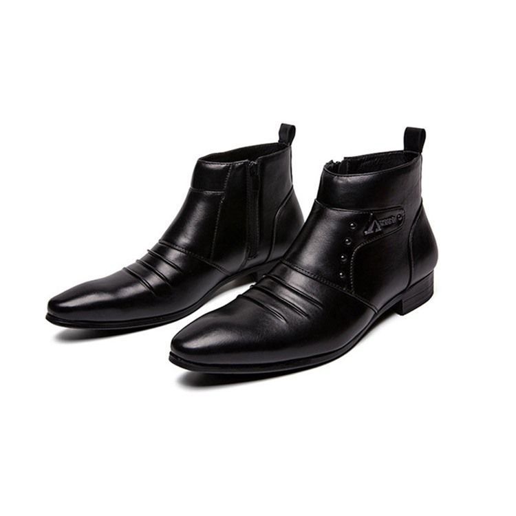 Color Block High-Cut Øvre Pu Herrestøvler