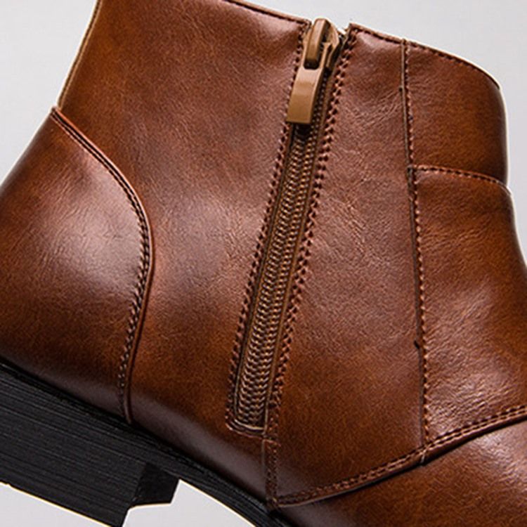 Color Block High-Cut Øvre Pu Herrestøvler